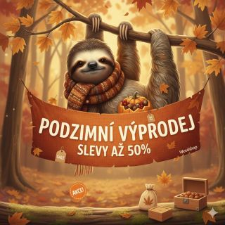 🔥 Podzimní Relax Už Probíhá! 🔥 Náš Velký podzimní výprodej je v plném proudu! Nečekejte a naskočte do slev dřív, než vám...