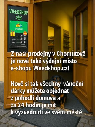 🌿 Nové výdejní místo v Chomutově! 💚 🎁 Objednejte pohodlně online a do 24 hodin si své dárky vyzvedněte ve svém městě – jen...