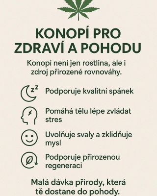 🌿 Síla kon*pí pro zdraví a pohodu Přírodní cesta, jak tělu dopřát klid, rovnováhu a regeneraci. Objevte jemné účinky...