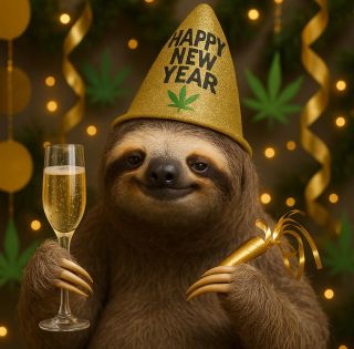 Šťastný a pohodový rok 2026! 🎊🦥 Ať vám nový rok plyne v klidu, pomalu a s úsměvem – přesně tak, jak to umí jen lenochod....