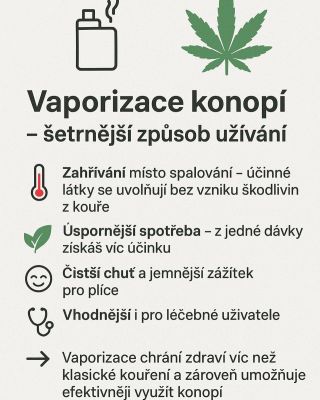 Vaporizace kon*pí 🌿✨ Vaporizace představuje šetrnější způsob užívání kon*pí bez kouře a nežádoucích škodlivin. Nabízí...